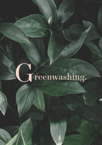 ¿Qué es greenwashing?