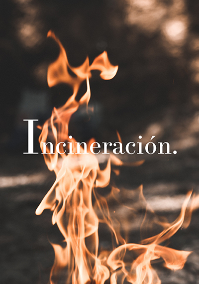 ¿Qué es incineración?