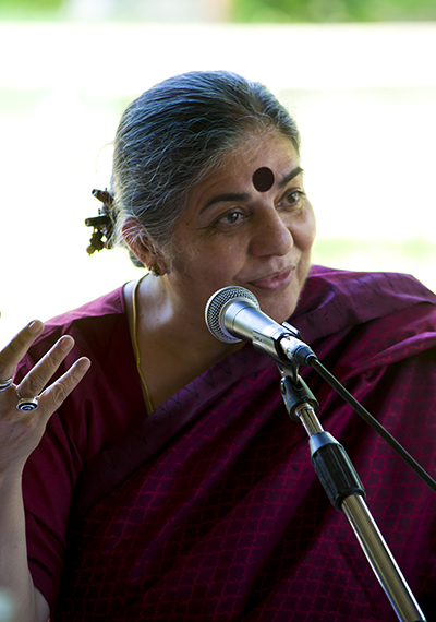 Mujer Franca: Vandana Shiva