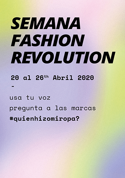 Semana Fashion Revolution 2020